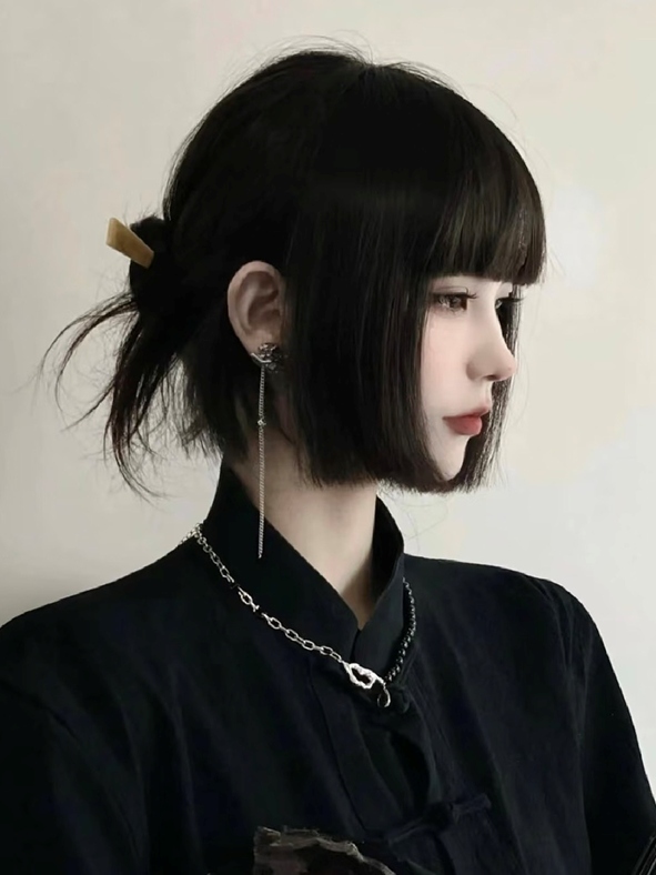 公主切短髮造型