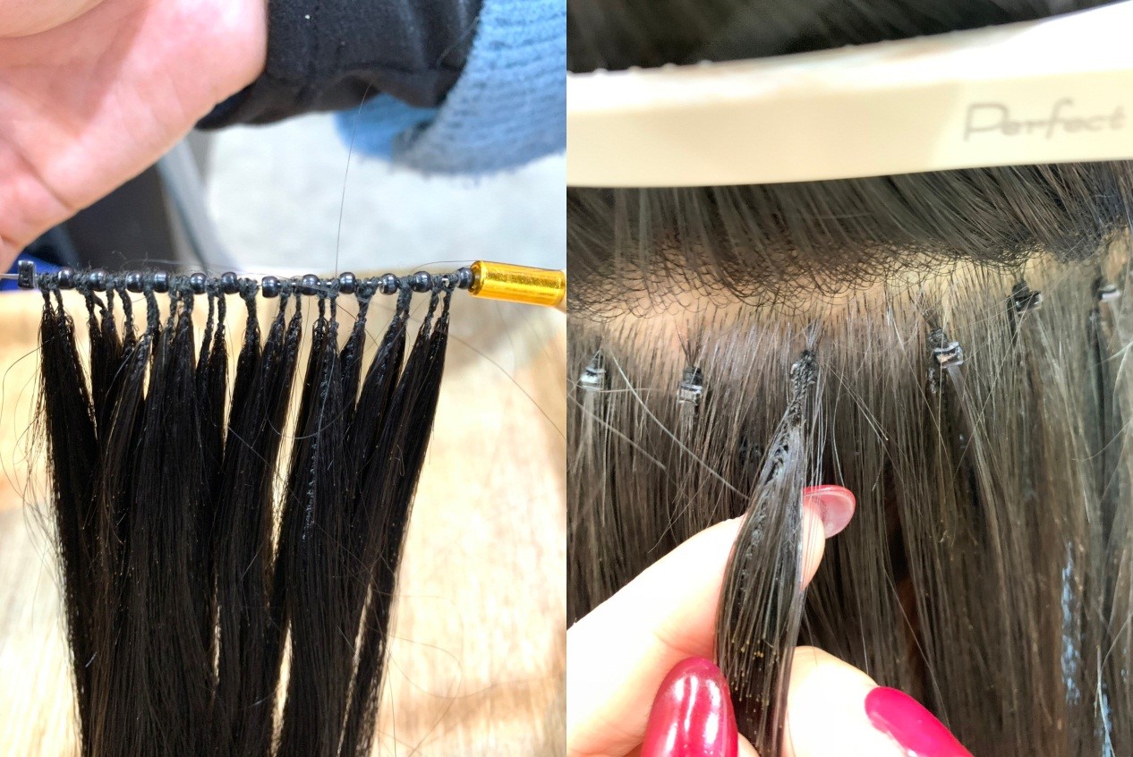 9D鉑金接髮技術圖