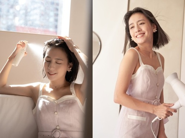 資生堂護髮產品使用照