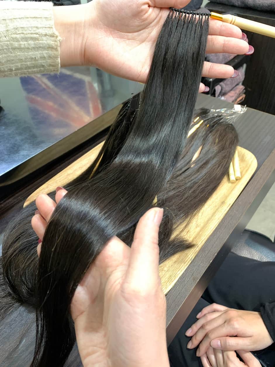 羽毛接髮