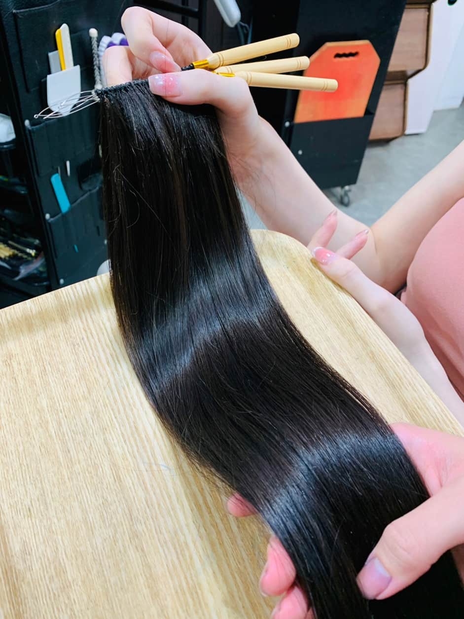 羽毛接髮