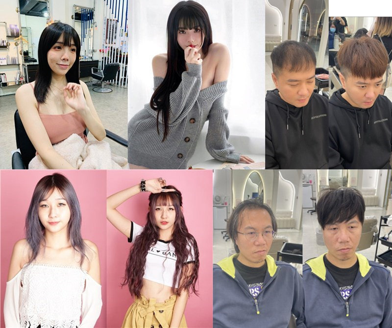 台中電話亭美髮沙龍－髮片推薦