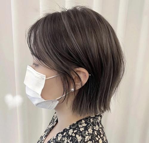 短頭髮染髮-極細挑染